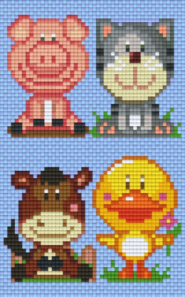 802074 Pixelhobby Klassik Set Tiere 7