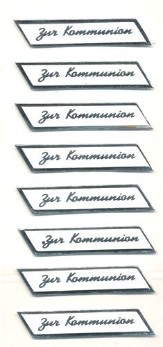 hf3453016 Creapop Sticker Zur Kommunion silber