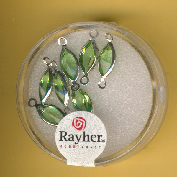 14297432 Swarovski Accessoires oval 17mm jade 7 Stück