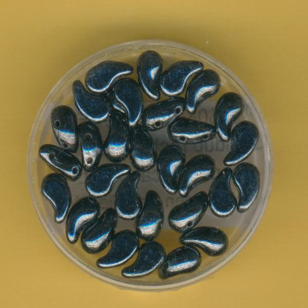 348081400 Zoliduo Beads rechts 8x5mm hematite 30 Stück