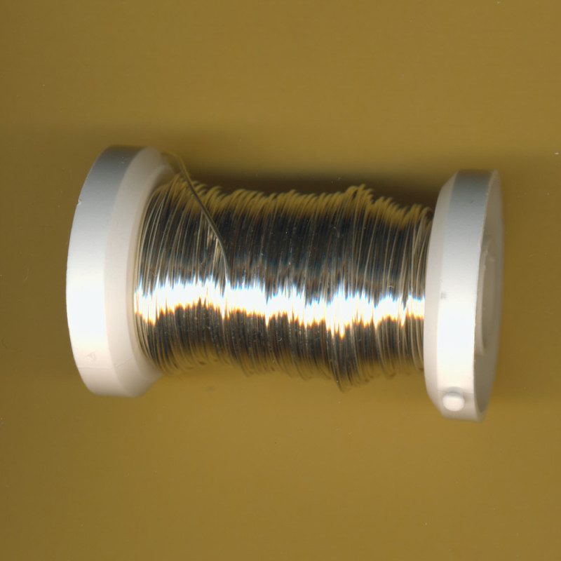 6468810 Silberdraht 0,6mm 15m