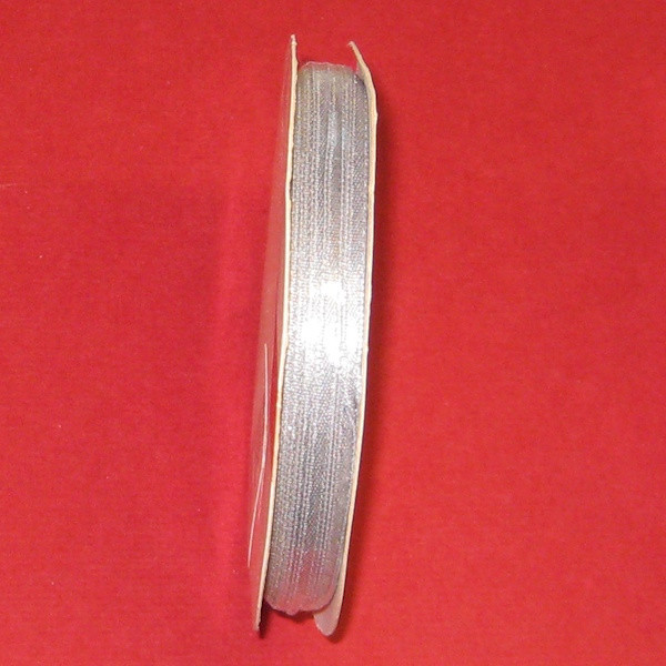 6308694 Satinband 3mm grau 10m
