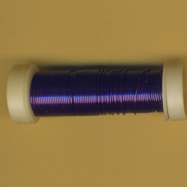 8410-661 Lackdraht 0,5mm blau 10m