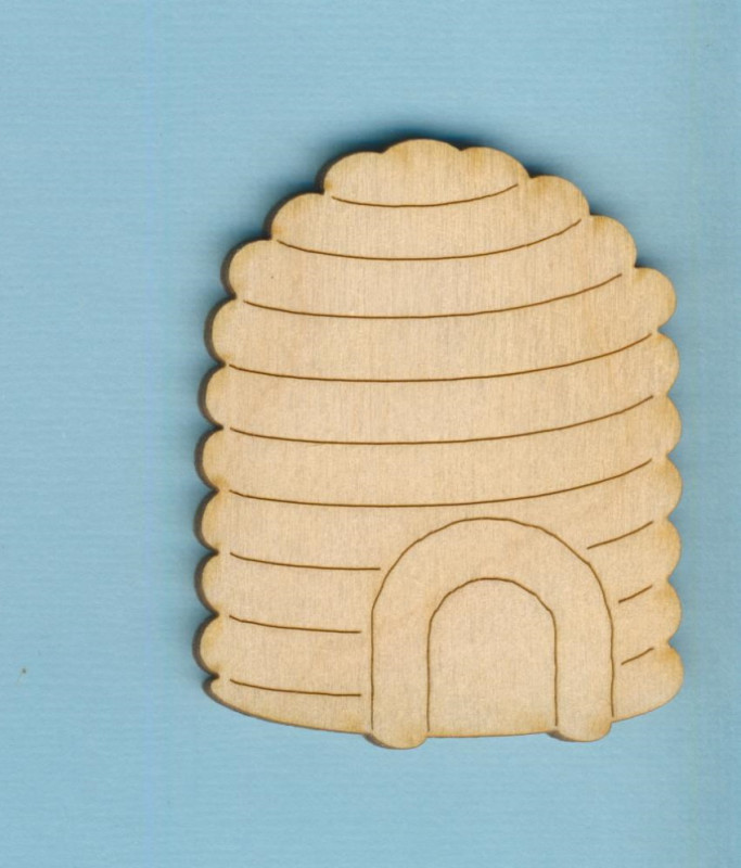 hoh4906_Holz-Deko-Bienenkorb-6cm