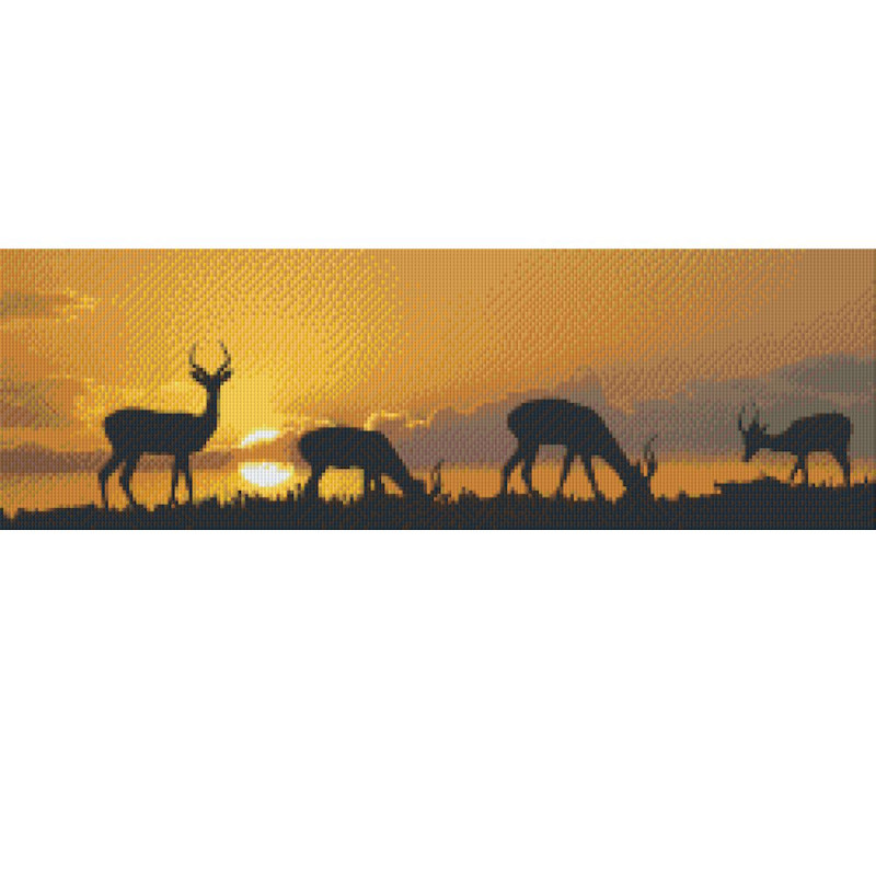 810003 Pixelhobby Klassik Set Sonnenuntergang
