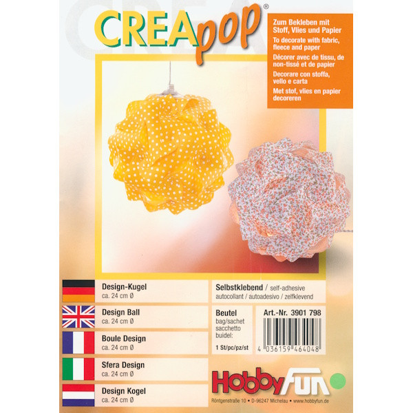 3901798 Creapop Designkugel 24cm