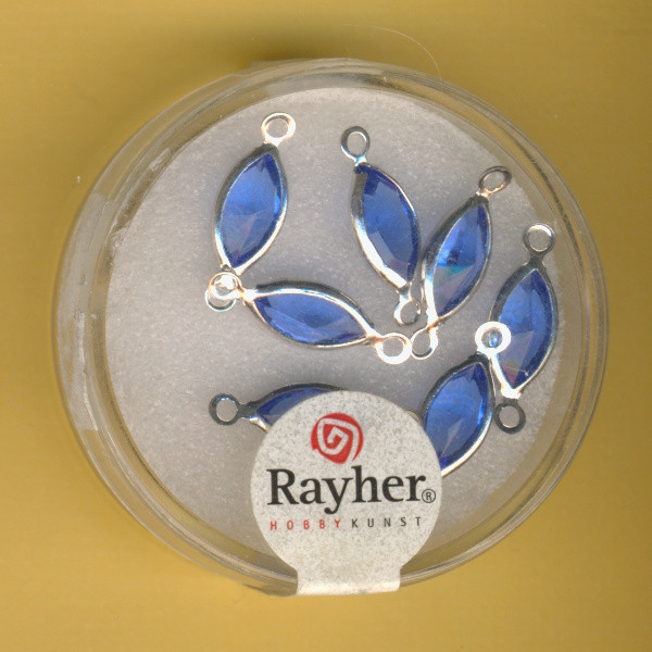 14297376 Swarovski Accessoires oval 17mm royalblau 7 Stück