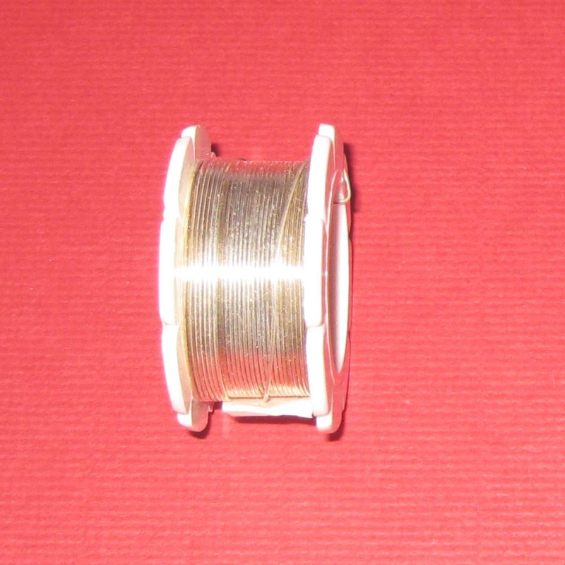 2405022 Schmuckdraht 0,5mm silber 8m