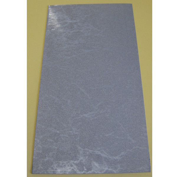 7004141 Kerzen Wachsplatte marmor silber 200x100mm