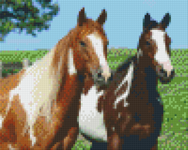 804129 Pixelhobby Klassik Set Pferde 1