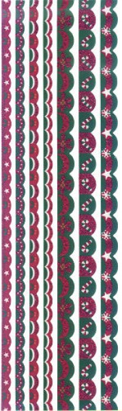 841081 Ribbon Sticker weihnachtlich 2