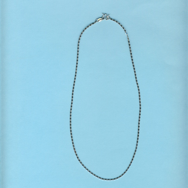 61701 Ankerkette 0,7mm x 45cm platin