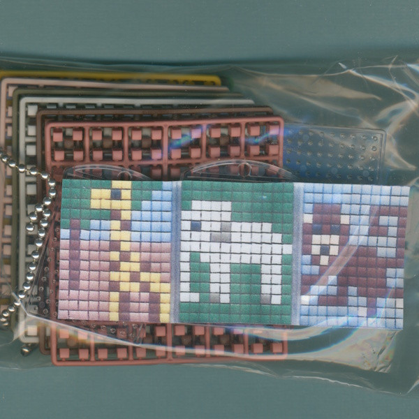 77702 Pixelhobby Medaillon Set Tiere 2