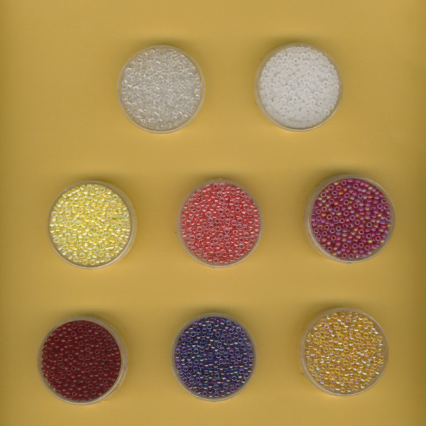 Miyuki Rocailles 8/0 3mm transparent