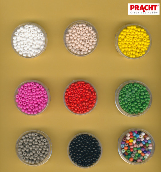 Pracht Rocailles Perlen 4,5mm satt
