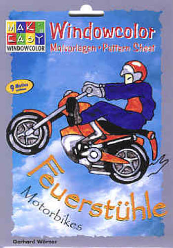 6143 Malvorlagen Window Color Feuerstühle Motorbikes