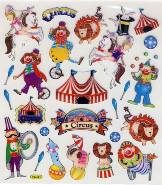 Design Sticker Zirkus