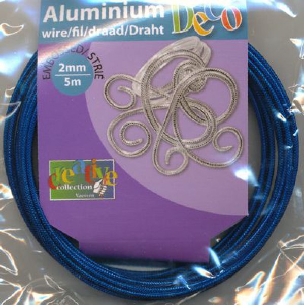 24242011_Aludraht-2mm-embossed-royalblau-5m