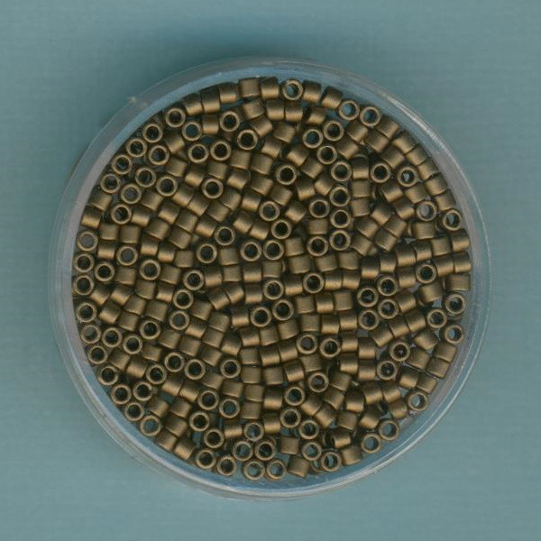 dbm0322 Delica Beads 2,2mm gold matt metallic 4g