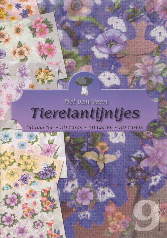 93462 3D Motivbuch A4 Blumen klein 2