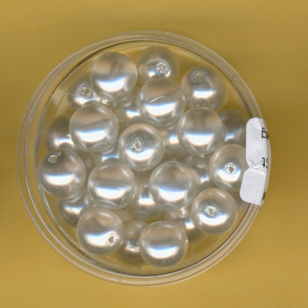 06089012 Crystal Renaissance Perlen 8mm weiß 25 Stück in Dose