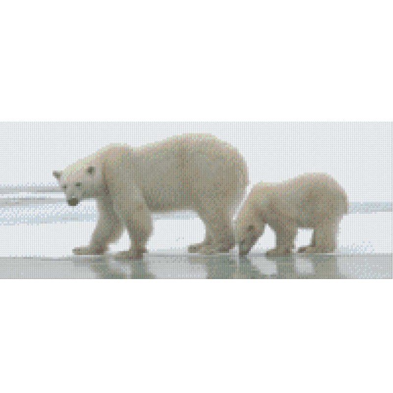 808037 Pixelhobby Klassik Set Eisbären 3