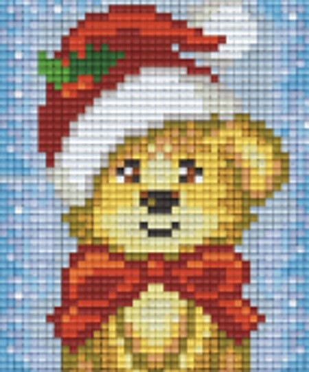801421 Pixelhobby Klassik Set Weihnachtsbär