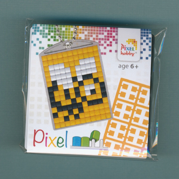 23014 Pixelhobby Medaillon Set Biene