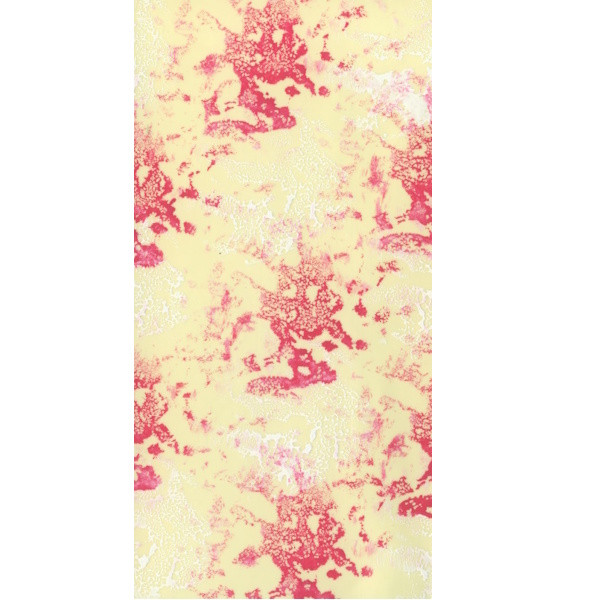 2022 Wachsplatte 20x10cm handbemalt weiß-pink