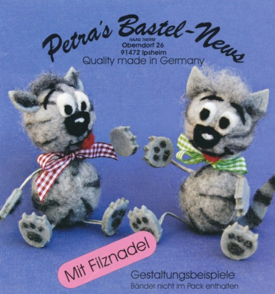 Filz-Bastelset Felix 6x14cm 2 Stück