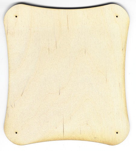 Holz-Deko Schild 28x31cm