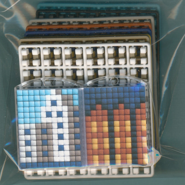 77728 Pixelhobby Medaillon Set Häuser