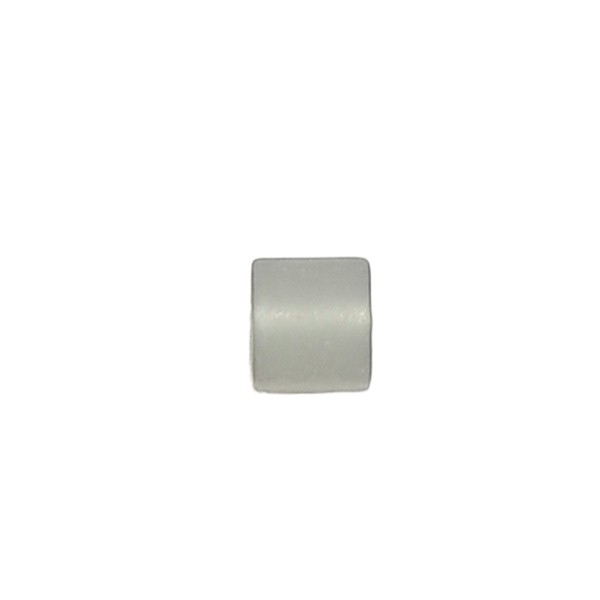 Polariswürfel Großloch grau matt 6x6mm