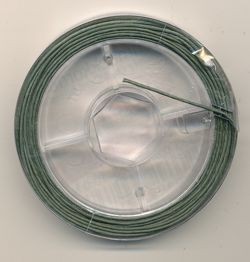 Schmuckkordel moosgrün 0,8mm 10m