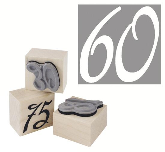 Stempel "60"