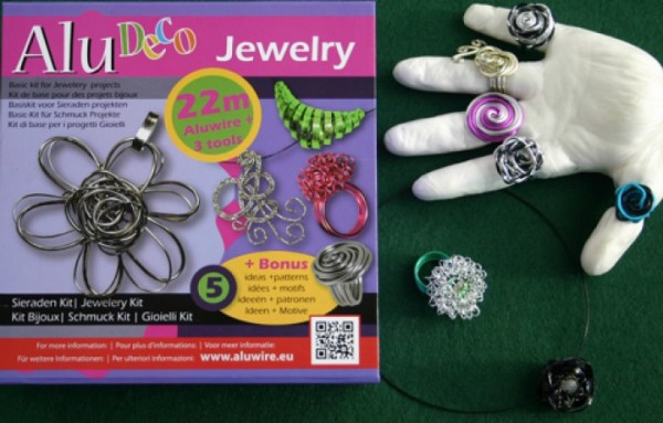 Alu Deco Jewelry Schmuck-Kit