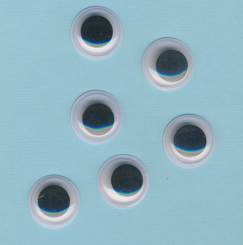 26356sb Wackelaugen selbstklebend 20mm rund 6 Stück