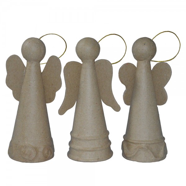 34795_Papp-Art-Figuren-Engel-13cm-3-Stück