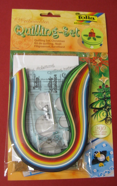 1614402 Quilling Set Weihnachten
