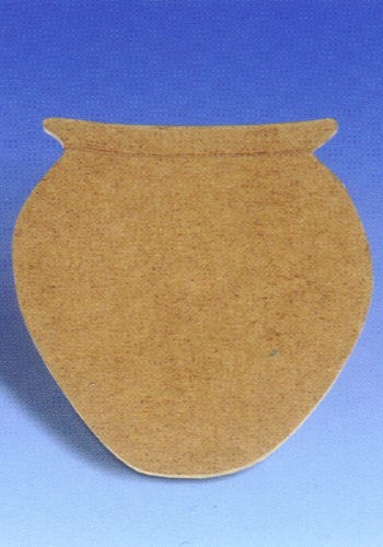 Holz-Dekor Vase