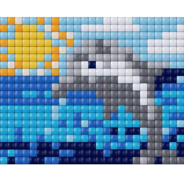 40015 Pixelhobby Bastelset XL Delfin