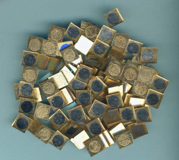 6247304 Matrix Mosaic Punkt 10x10mm gold 60g