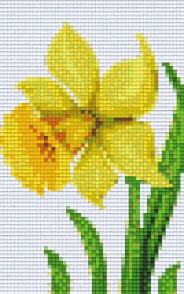 802054 Pixelhobby Klassik Set Narzisse gelb 2