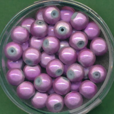 Miracle-Beads 6mm hell lila