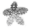 028691 Perlkappen 28mm silber