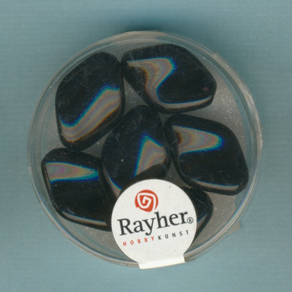 14410576 Renaissance Chips 19x13mm schwarz 6 Stück