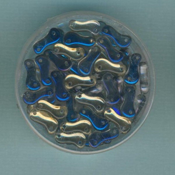 3023101_Link-Beads-3x10mm-blau-AB-transparent-50-Stück