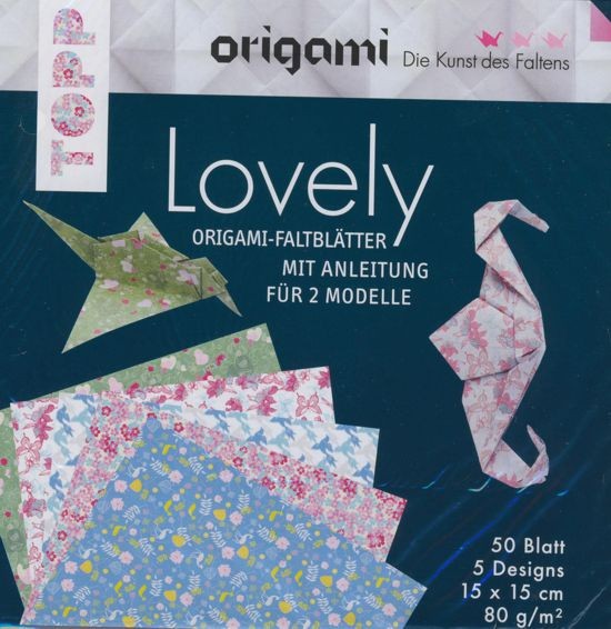 Origami Faltblätter Lovely 50 Blatt