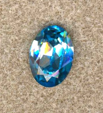 Swarovski Glasstein oval 18x13mm hellblau