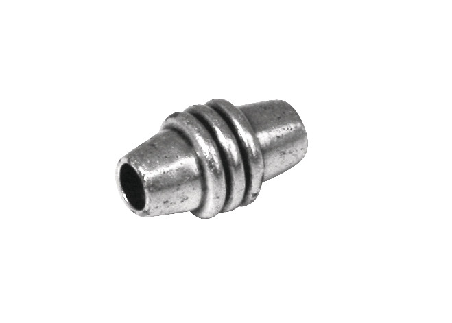 2206148 Metallzierteil Walze 6mm silber